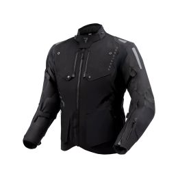 REBELHORN HIKER IV Black Men's Motorcycle Jacket