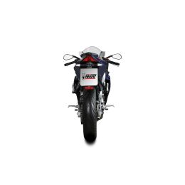 MIVV Delta Race Vollschwarzes Auspuff für APRILIA RS 125