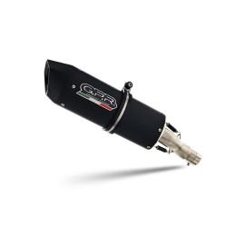 GPR Slip-On Auspuff genehmigt Furore Schwarz für Honda Cbr 500 R Euro5+
