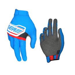 LEATT Moto 1.5 Kids gloves Pitboard Royal blue ultra-lightweight