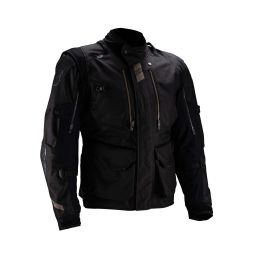 Giacca moto 4 stagioni LEATT ADV MultiTour 5.5 Stealth nero grigio