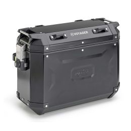 KAPPA K’VOYAGER Seitenkoffer rechts schwarzes Aluminium 37L