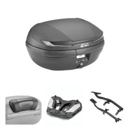 Kit bauletto GIVI V45 ARENA TECH nero fumè 45L per BMW R 12 G/S