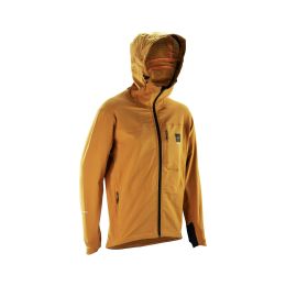 LEATT ThermaFlow 5.0 MTB Thermal Jacket Yellow Lager Windproof Waterproof