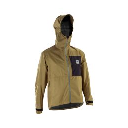 Giacca donna MTB LEATT impermeabile Hydradri 3.0 marrone 20.000 mm 20.000 g/m²