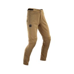 Pantaloni MTB LEATT Trail 2.0 marrone slim tessuto elasticizzato 4 direzioni