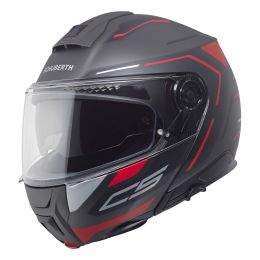 SCHUBERTH C5 Omega Modularer Helm anthrazit rot