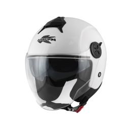 Casque demi-jet KAPPA KV60 Basic blanc brillant