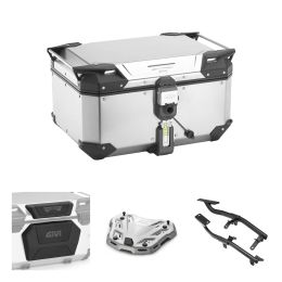 Kit bauletto GIVI TREKKER OUTBACK EVO SMART alluminio 58L per YAMAHA TRACER 7