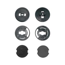 SKA-P 1LH LUKE Helm Visier Montageset Schwarz