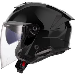 Casque Jet LS2 OF618 VERSO II Solid Noir Brillant