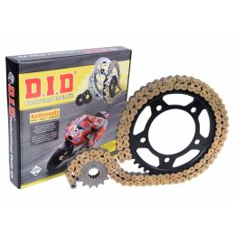 KIT TRASMISSIONE CATENA DID 530VX3 GBR