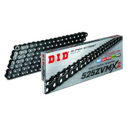 Catena trasmissione DID X-Ring 525ZVMX2/112 nero giunto a rivetto