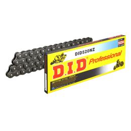 Catena DID NZ aperta 94 maglie 520 grigia con clip chiusura