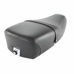 DIEFFE Siège Vespa PX 2011 Noir avec verrou pour la sécurité et le confort