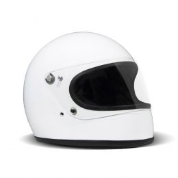 Transparent visor with magnetic closure for DMD Rocket full-face helmet