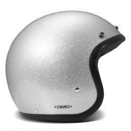 Jet Helmet DMD Vintage Glitter Silver