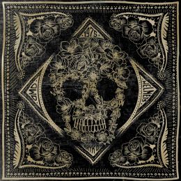 Bandana pour moto DMD Square Flower
