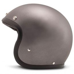 Jet Helmet Cafe Racer DMD Vintage Matt Grey