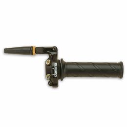 DOMINO Racing 90 Quick Throttle 22 mm Black/Gold Aluminum Parallel Cable Guide