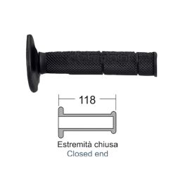 DOMINO 1150.82.40.06 MOTORCYCLE GRIPS