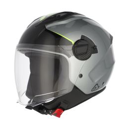 Casco jet ACERBIS Jet Levante grigio/giallo