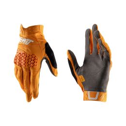 LEATT 3.0 Lite MTB Gloves Yellow Large MicronGrip Knuckle Protection ReaFlex