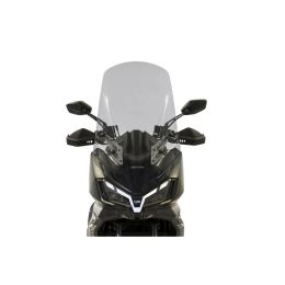 Parabrezza Touring ISOTTA Fumè chiaro 775x500mm attacchi inclusi per SYM adx