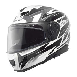 Casque intégral SCHUBERTH S3 Thunder blanc noir
