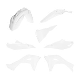 Kit carene 7 pezzi ACERBIS bianco per KAWASAKI