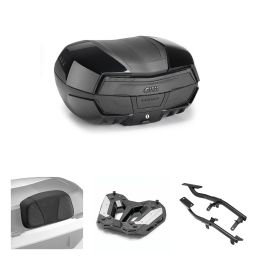 GIVI MAXIA 5 Smoke Black Top Case Kit 58L für YAMAHA MT07