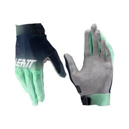 LEATT Moto 2.5 X-Flow Summer gloves Matcha green blue breathable
