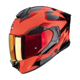Casco integrale Scorpion EXO-530 AIR Clip rosso nero