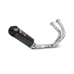 MIVV Oval Vollauspuff aus Carbon für KAWASAKI Ninja 650 2017-2023