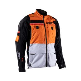 LEATT ADV Rally 7.5 HydraDri Summer jacket orange black waterproof