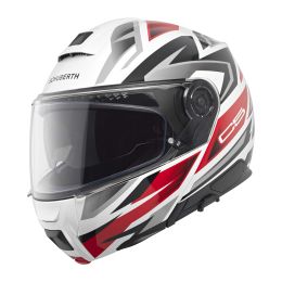 SCHUBERTH C5 Zenith Flip-up helmet red white