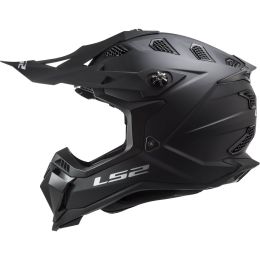 Casco Motocross LS2 MX700 SUBVERTER EVO II Full Nero Opaco