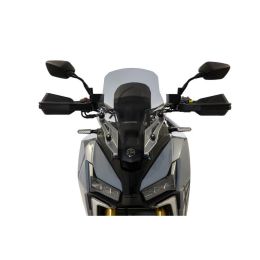 ISOTTA Pare-brise Sport Fumé Clair 435x322mm et supports de montage pour SYM adx taille