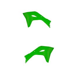 ACERBIS green radiator side panels for KAWASAKI