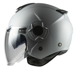 Casco Jet MPH DJ Solid Grigio Belfast Opaco