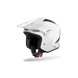 Casque Jet Trial AIROH TRR II Blanc Brillant