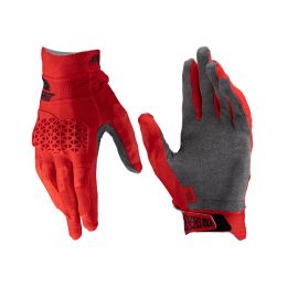 LEATT Moto 3.5 Lite Sommer Handschuhe Rot Schwarz leicht und rutschfest
