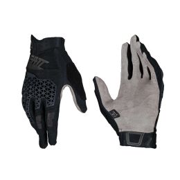 LEATT Lite 4.0 MTB Gloves black/stealth gray protective NanoGrip ReaFlex CE