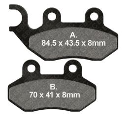 EBC HH SFA264 Bremsbeläge aus gesintertem Material