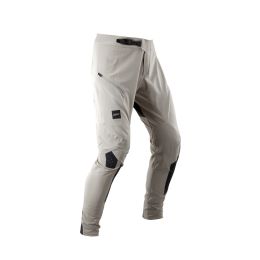 Pantaloni MTB LEATT Gravity 3.0 tecnici bianco panna slim DWR 3 tasche