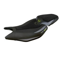 Seat cover Reims Velvet Ultragrip GRY with logo for TRIUMPH daytona 660