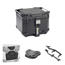 Kit bauletto GIVI TREKKER OUTBACK EVO SMART nero 42L per ZONTES 703F ADVENTURE