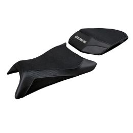 Sitzbezug Mora Ultragrip BL mit logo für KTM 390 duke