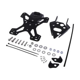 Portatarga EVOTECH nero ESTR-0750 per Triumph STREET TRIPLE 765 RS ABS