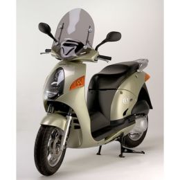 FABBri light smoke scooter windshield summer 390x540mm